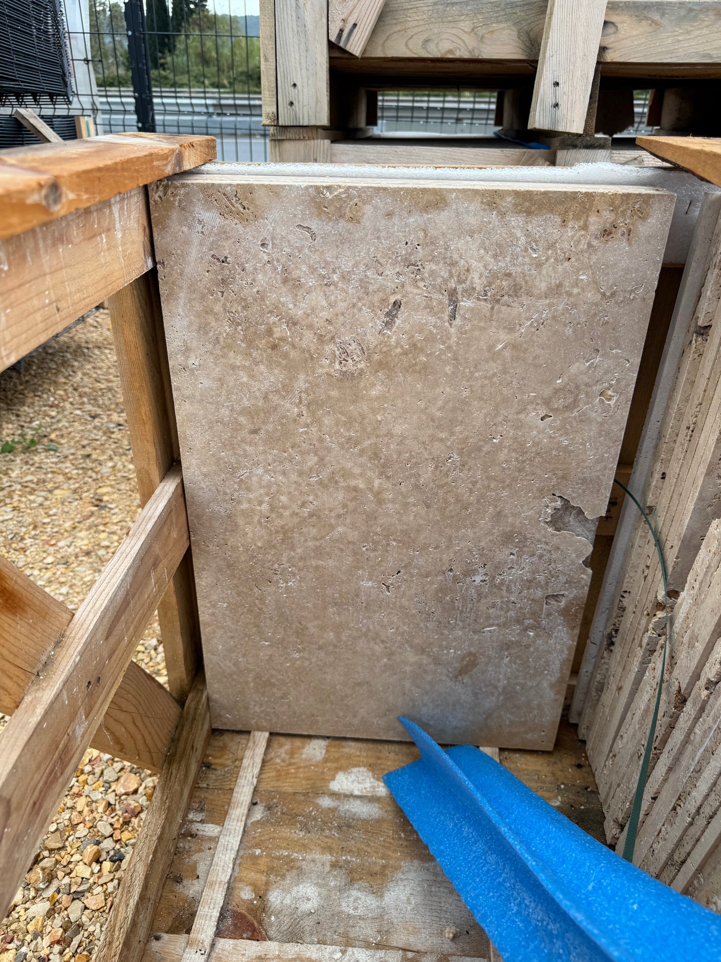 Travertin 2ème choix - 40.6 x 61 x 1.2 cm