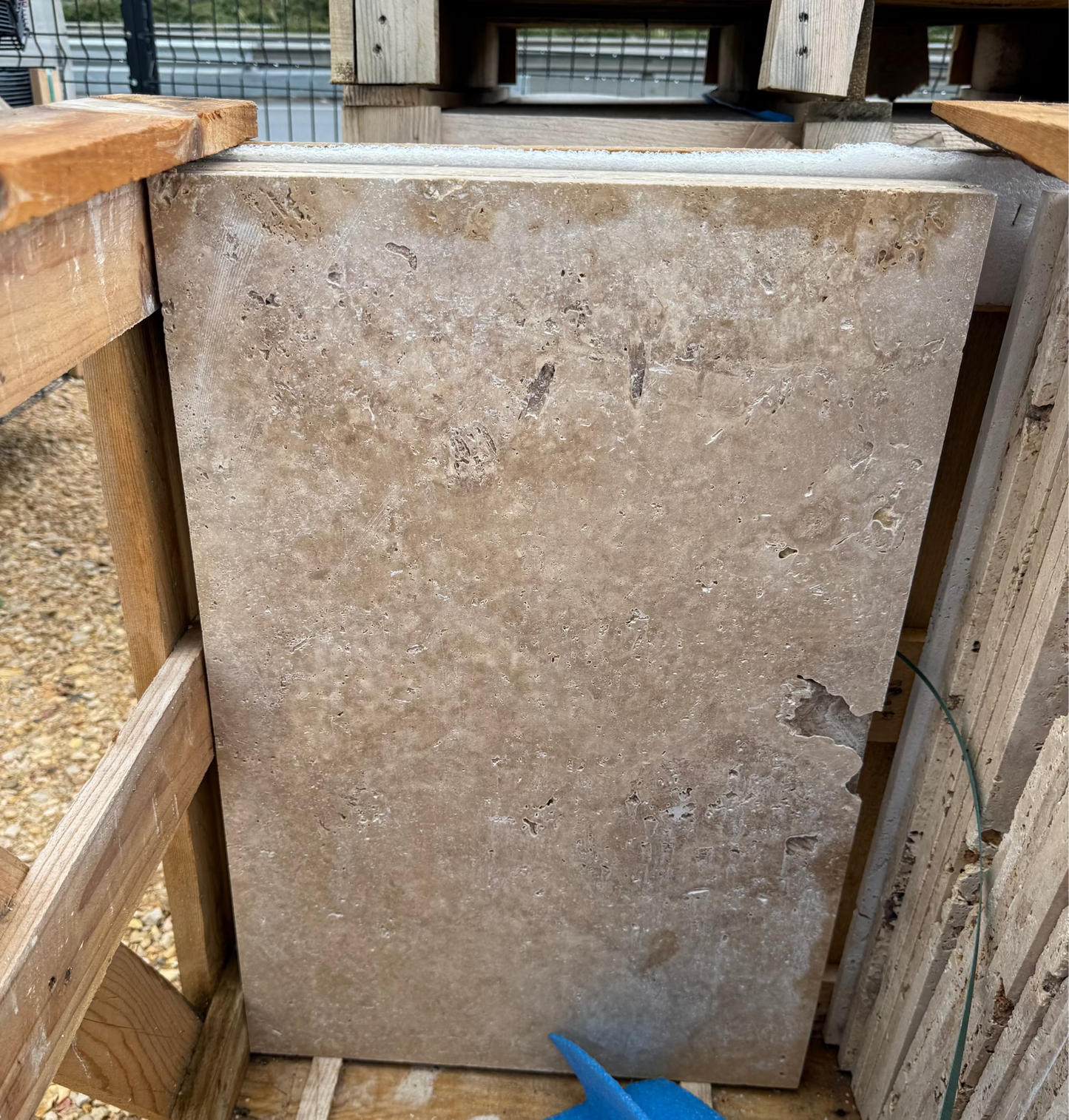 Travertin 2ème choix - 40.6 x 61 x 1.2 cm