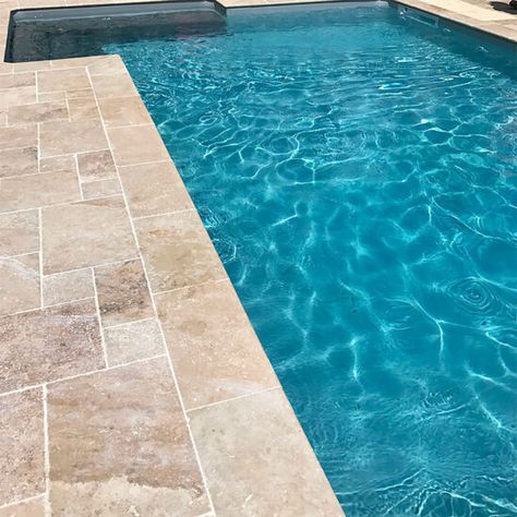 Margelle Classic Mix 1er choix Bord arrondi - 100 x 33 x 3/1.2cm