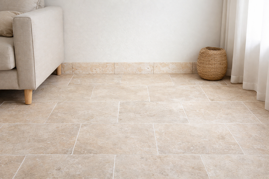 Plinthes Light Vieilli 1er choix - 8 x 100 x 1.2 cm