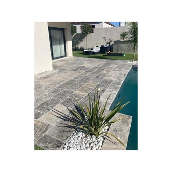 Travertin Silver - 1er choix - 61 x 91 x 1.5 cm