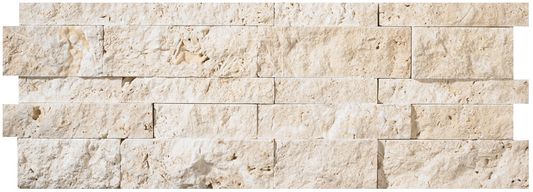 Parements Travertin Classic Mix  - 60 x 15 x 1.2-2cm