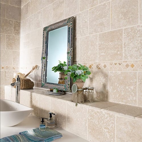 Classic mix 1er choix  vieilli - 20.3 x 20.3 x 1.2cm