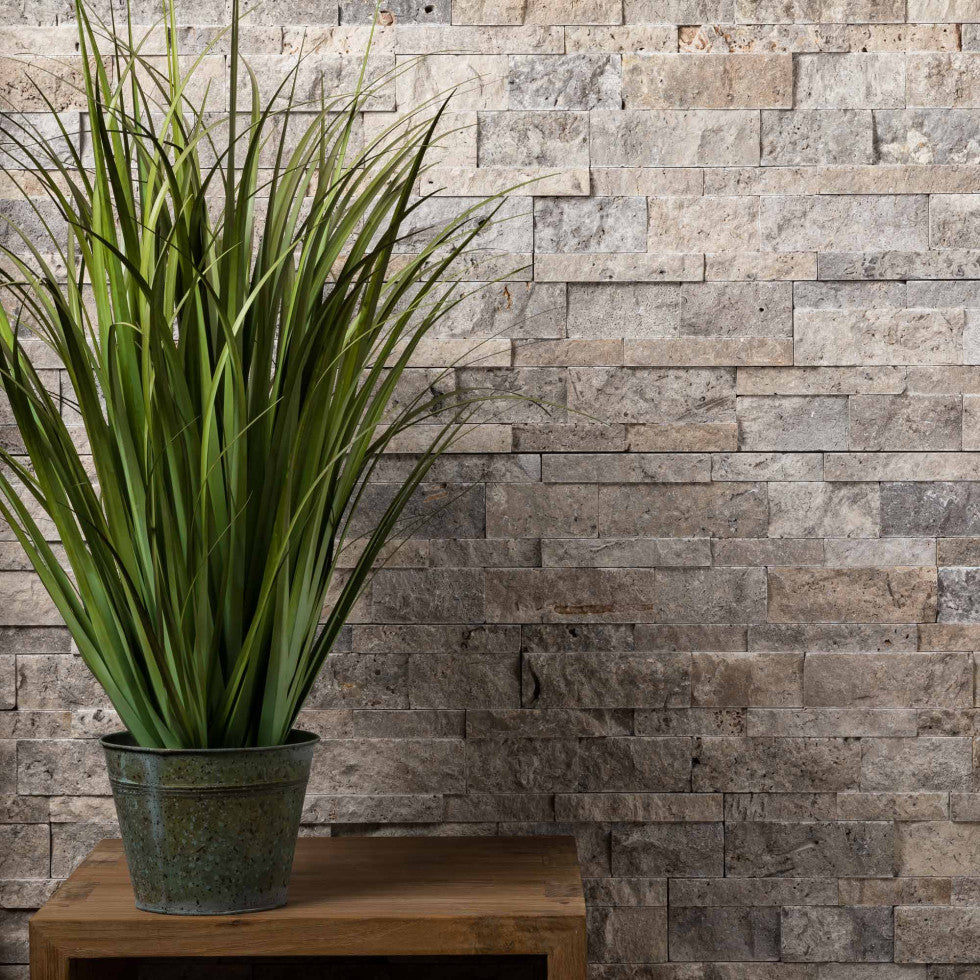 Parements Travertin Silver  - 30.5 x 30.5 x 1.2-2cm