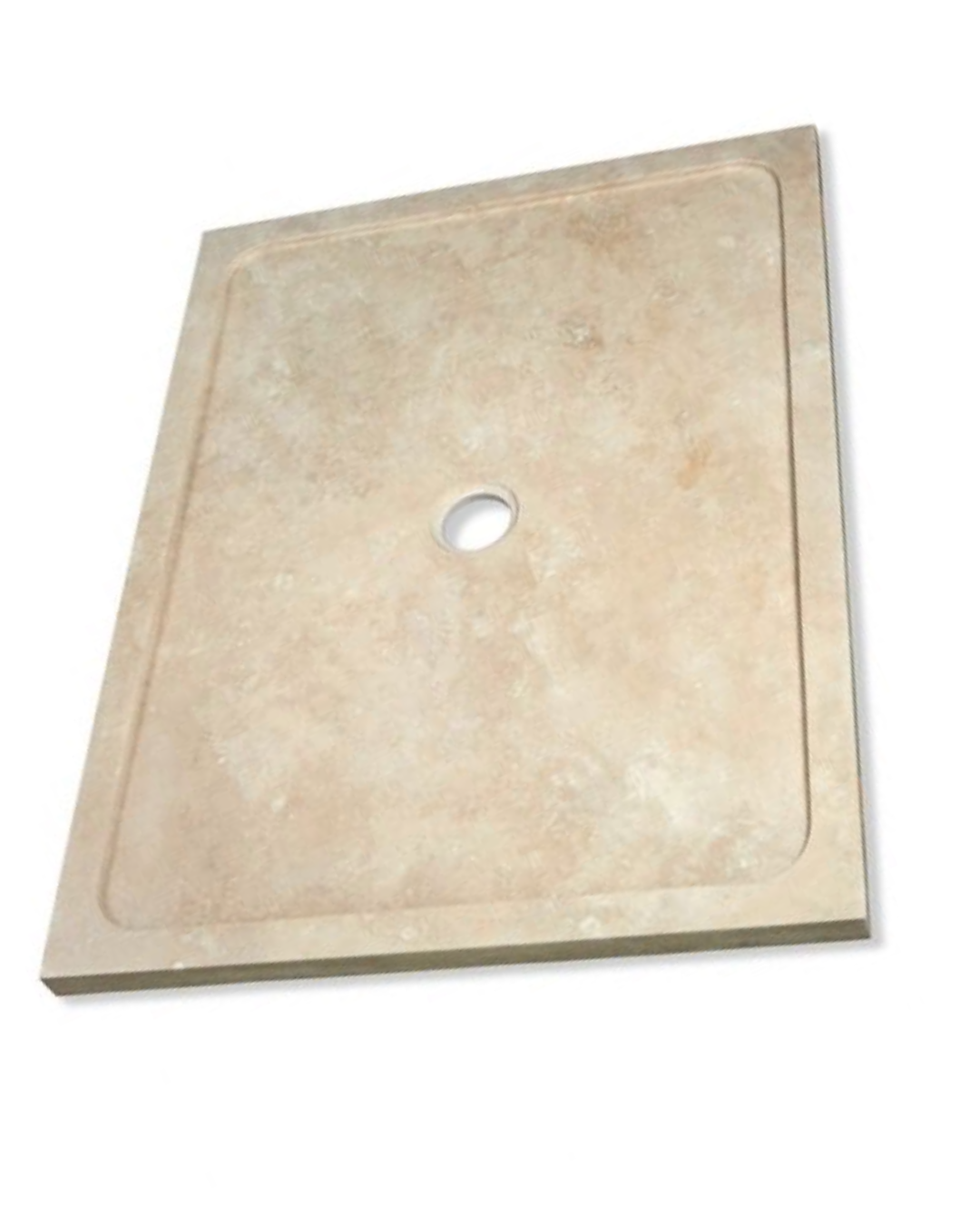 Receveur de douche travertin - 90 x 120 x 5cm