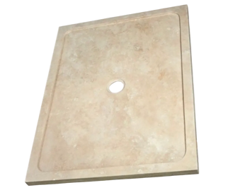 Receveur de douche travertin - 90 x 120 x 5cm