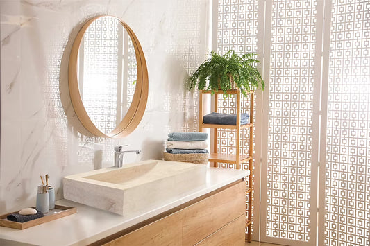 Vasque 1 Bac avec trou mitigeur - 45 x 70 x 10cm