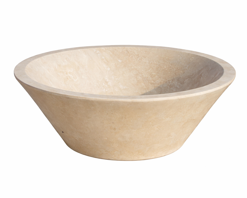 Travertin Classic Mix Vasque bol Type1  - 42 x 42 x 15cm